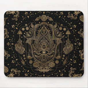 Hamsa Hand -Hand of Fatima Ornament Mouse Mat