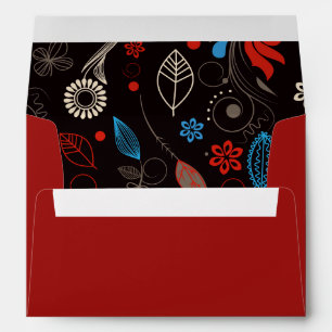 HAMSA HAND Jewish Wedding Pre-Addressed Envelope