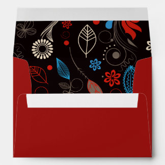 HAMSA HAND Jewish Wedding Pre-Addressed Envelope