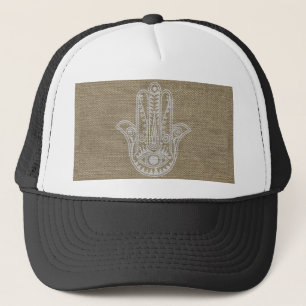 HAMSA Hand of Fatima symbol amulet Trucker Hat