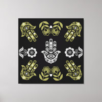 Hamsa Hand Protection Art