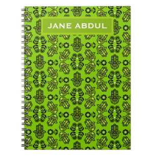 Hamsa Hand Protection Art Notebook