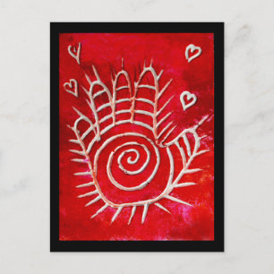 Hamsa / Healing Hand / Hand of Fatima Postcard