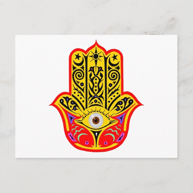 Hamsa - Magic Hamsa Postcard (Front)