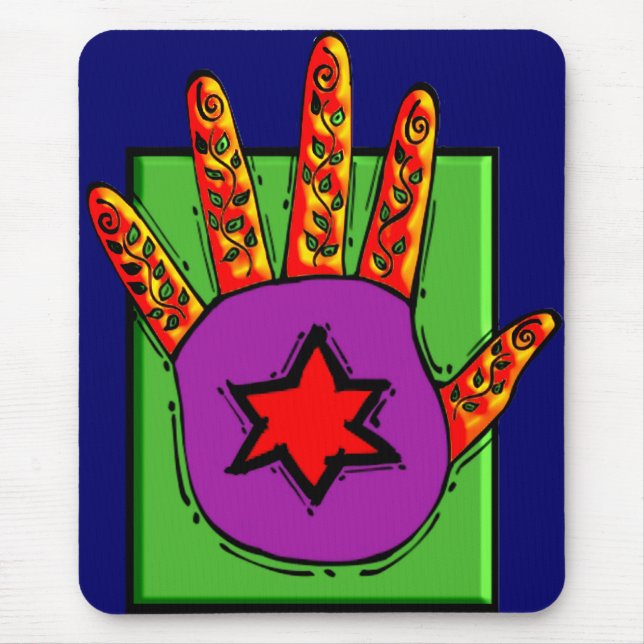 Hamsa Mouse Mat (Front)