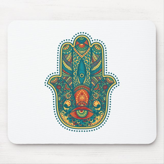 Hamsa Mouse Mat (Front)
