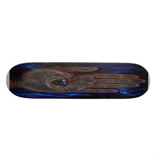 Hamsa (Protection from the Evil Eye) Skateboard