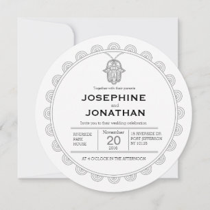 hamsa round invitation