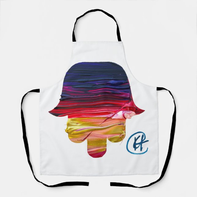 Hamsa Studio Art Apron (Front)