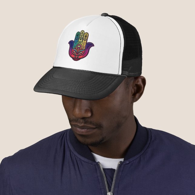 Hamsa Trucker Hat (In Situ)