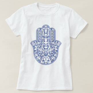 hamsa*tunis*morocco*henna*blue T-Shirt