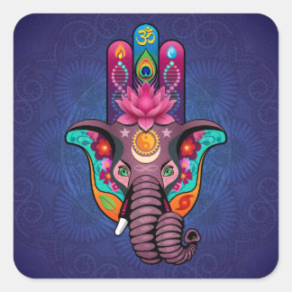 Hamsanesh Square Sticker