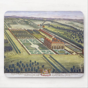 Hamstead Marshall in the county of Berkshire engra Mouse Mat