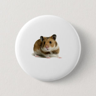 Hamster 6 Cm Round Badge