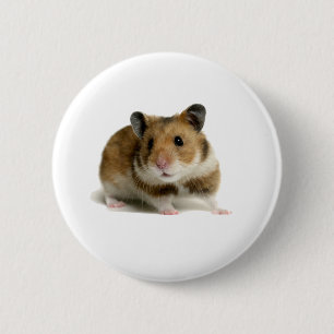Hamster 6 Cm Round Badge