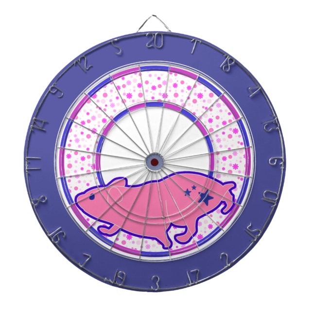 hamster and a wheel dartboard (Front)