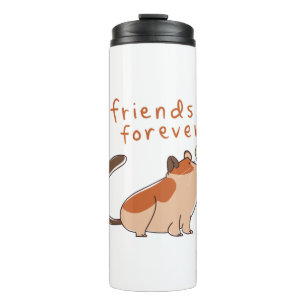 Hamster and Bird Best Friend Thermal Tumbler