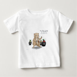 Hamster and Ninja Fruit Baby T-Shirt