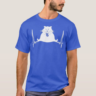 Hamster Animals Pet Owner Heartbeat Gift Hamster T-Shirt