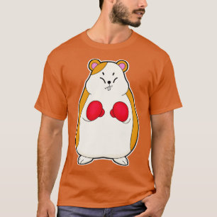 Hamster as Boxer with Boxing gloves T-Shirt
