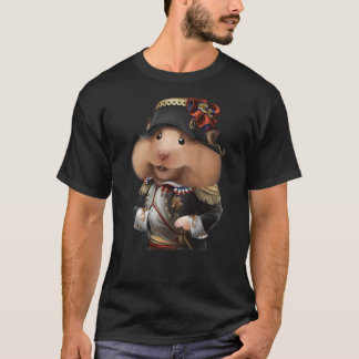 Hamster As Napoleon Bonaparte Of France T-Shirt