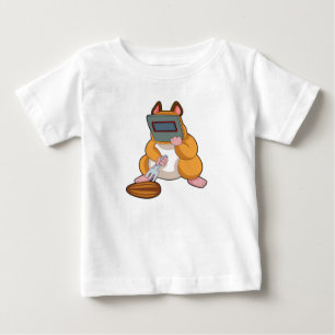 Hamster as Welder.PNG Baby T-Shirt
