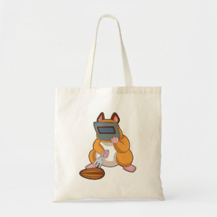 Hamster as Welder.PNG Tote Bag