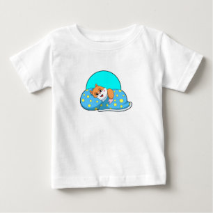 Hamster at Sleeping with Blanket.PNG Baby T-Shirt