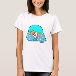 Hamster at Sleeping with Blanket.PNG T-Shirt