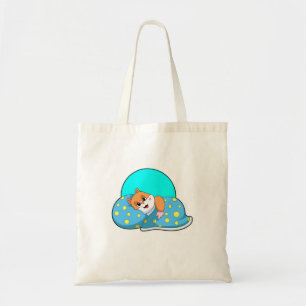 Hamster at Sleeping with Blanket.PNG Tote Bag