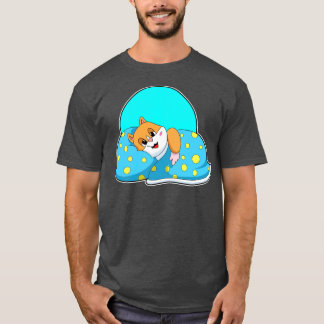 Hamster at Sleeping with Blanket T-Shirt