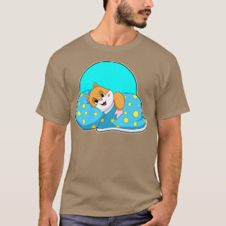 Hamster At Sleeping With Blanket T-Shirt