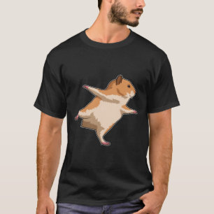 Hamster at Yoga Stretching Legs T-Shirt