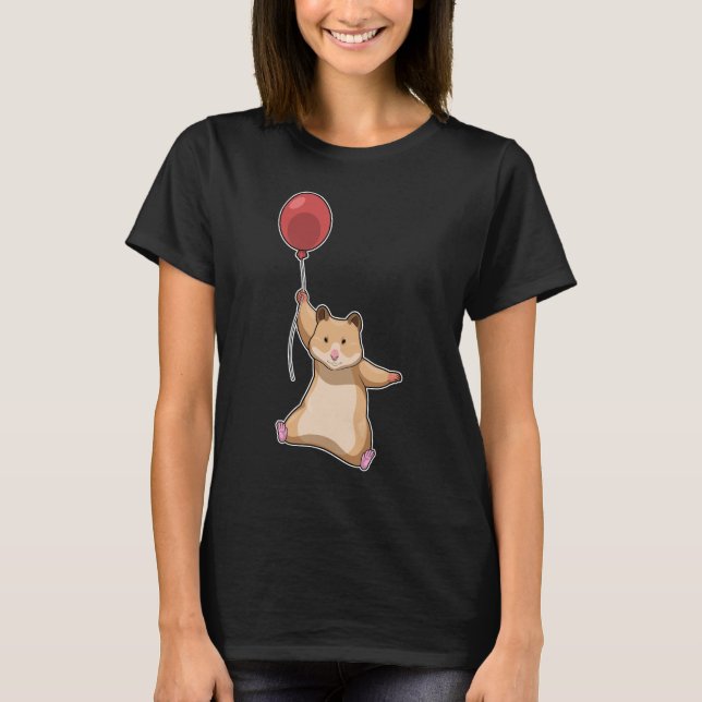 Hamster Balloon T-Shirt (Front)