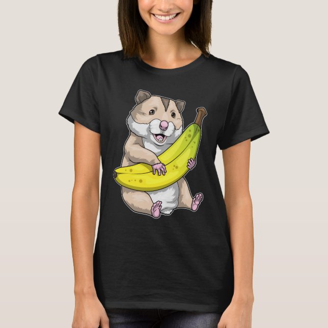 Hamster Banana T-Shirt (Front)