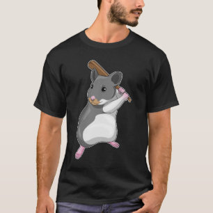 Hamster Baseball Baseball bat T-Shirt