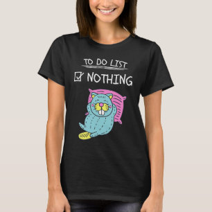 Hamster Bieber Cute Pencil Animal To Do List T-Shirt