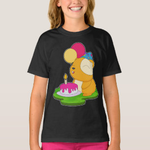 Hamster Birthday Cake T-Shirt