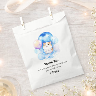 Hamster Birthday Favour Bags