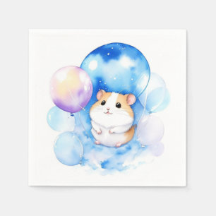 Hamster Birthday Napkin