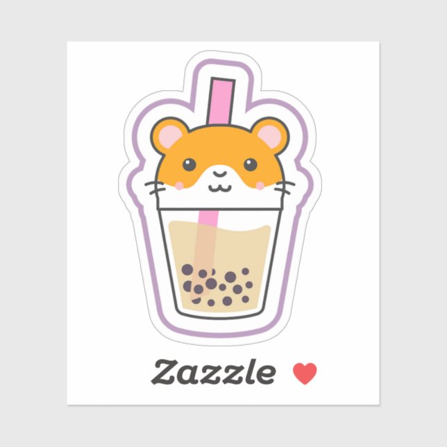 Hamster Boba drink (Sheet)