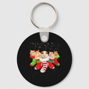 Hamster Christmas Socks Funny Xmas Gifts For Men W Key Ring