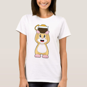 Hamster Coffee Coffee pot T-Shirt