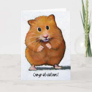 HAMSTER Congratulations! Card