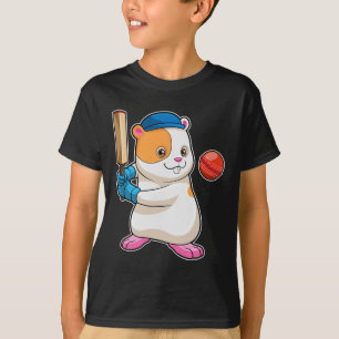 Hamster Cricket Cricket T Sports T-Shirt