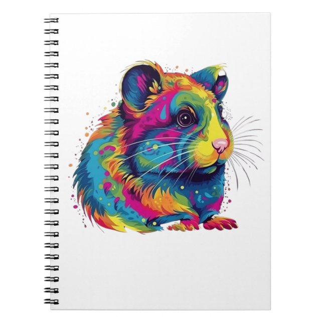 hamster cute  notebook (Front)