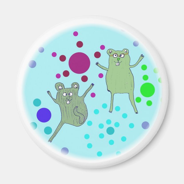 hamster dance Magnet (Front)