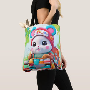 Hamster Delivery Hero Tote Bag
