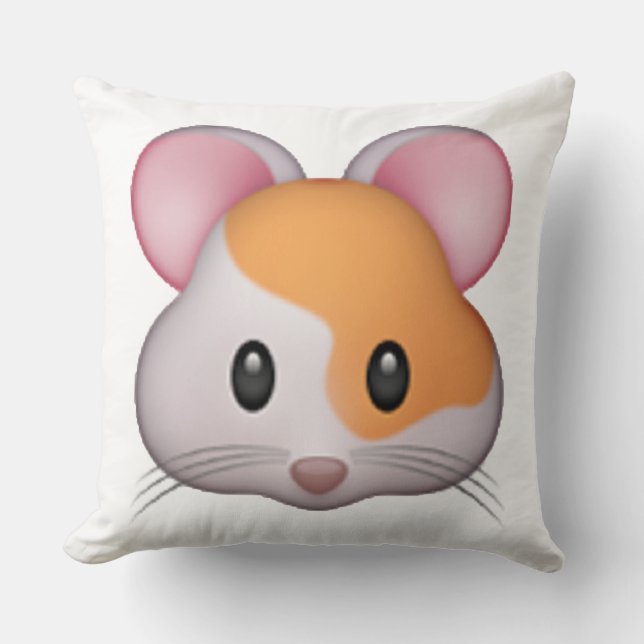 Hamster - Emoji Cushion (Front)