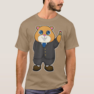 Hamster Groom Wedding ring Wedding  T-Shirt